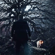 American Gods' Shadow Moon at a mysterious tree (Photo: Starz)